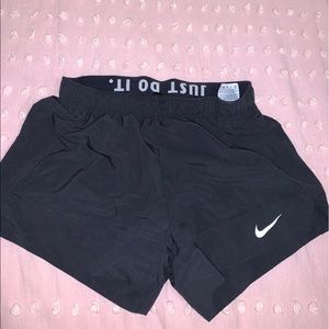 Black Nike Running Shorts
